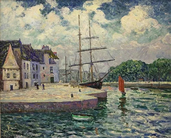 Porten til Saint-Goustan i Auray - Maxime Maufra