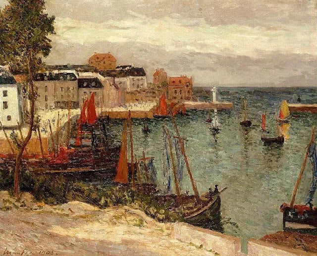 Porten til Sauzon, Belle-île-en-Mer - Maxime Maufra