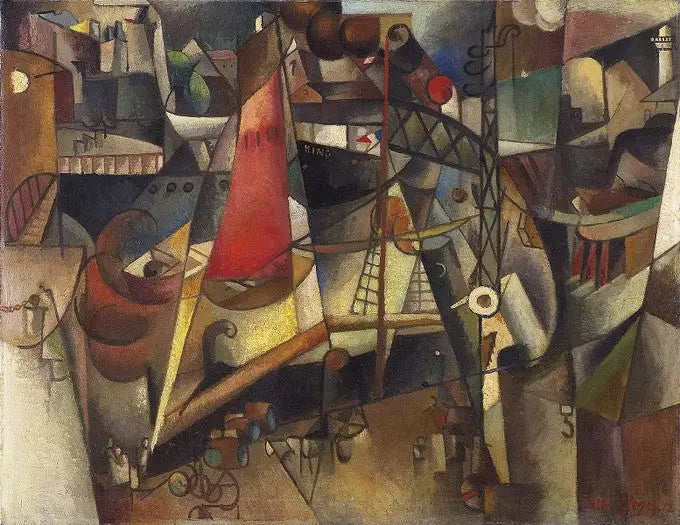 Havnen (Marseille) - Albert Gleizes