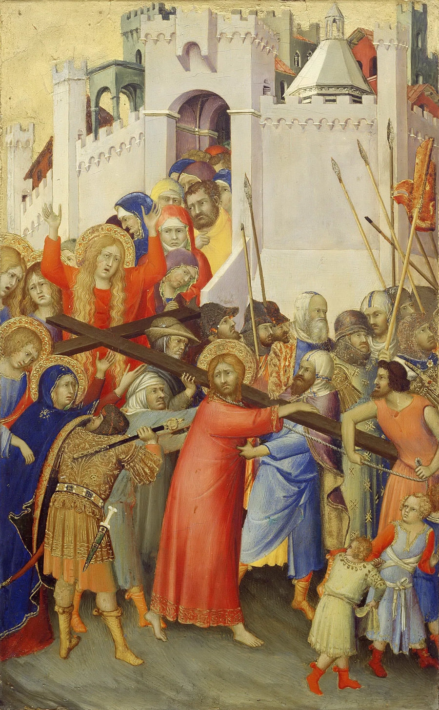 Korsfestelsen - Simone Martini