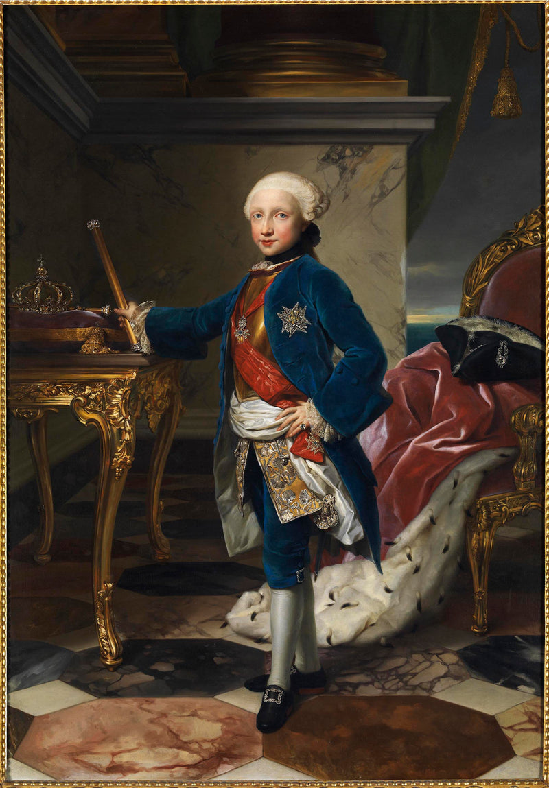 Ferdinand IV-portrettet - Anton Raphael Mengs