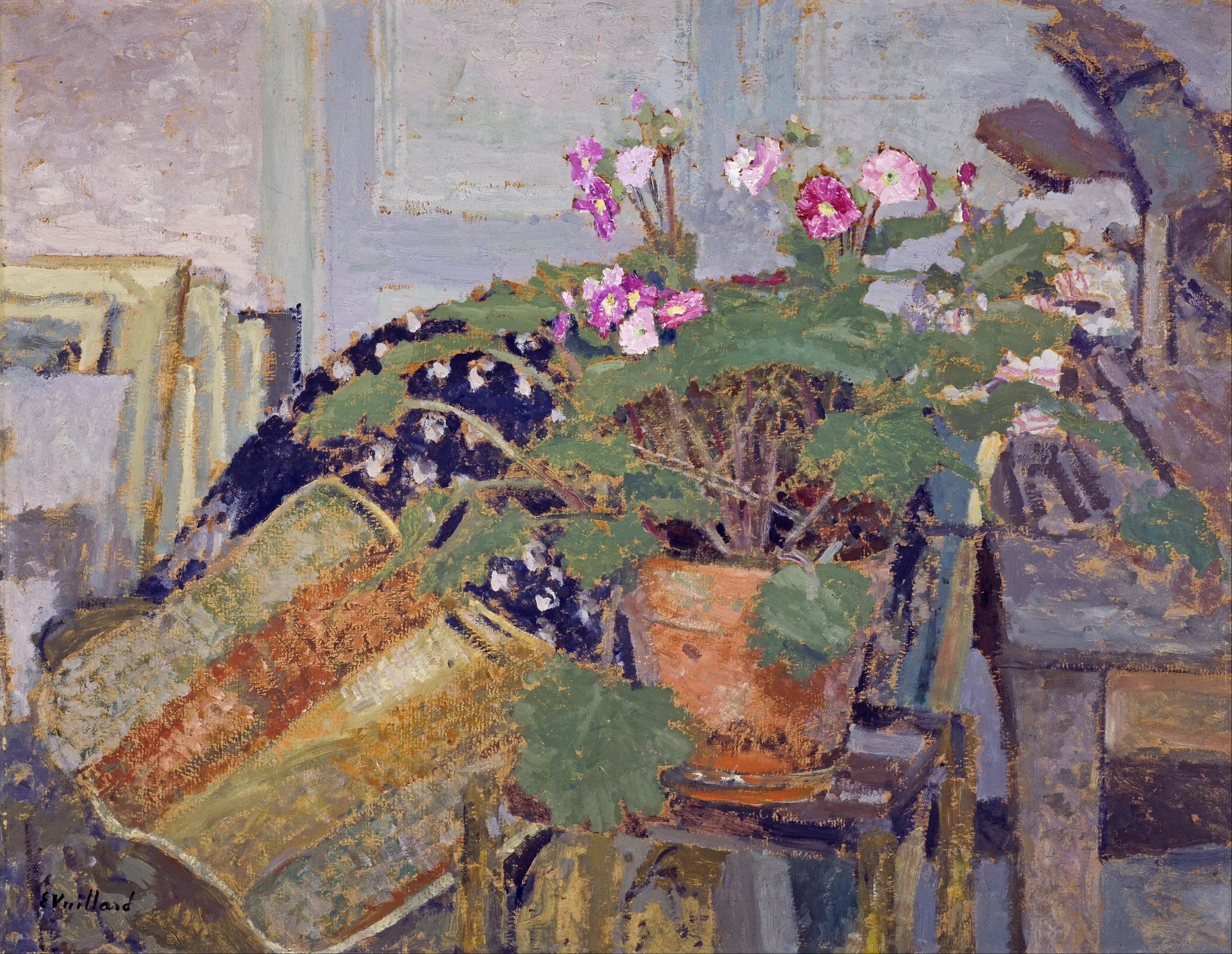 Le Pot de fleurs - Édouard Vuillard - Alpha Reproduction