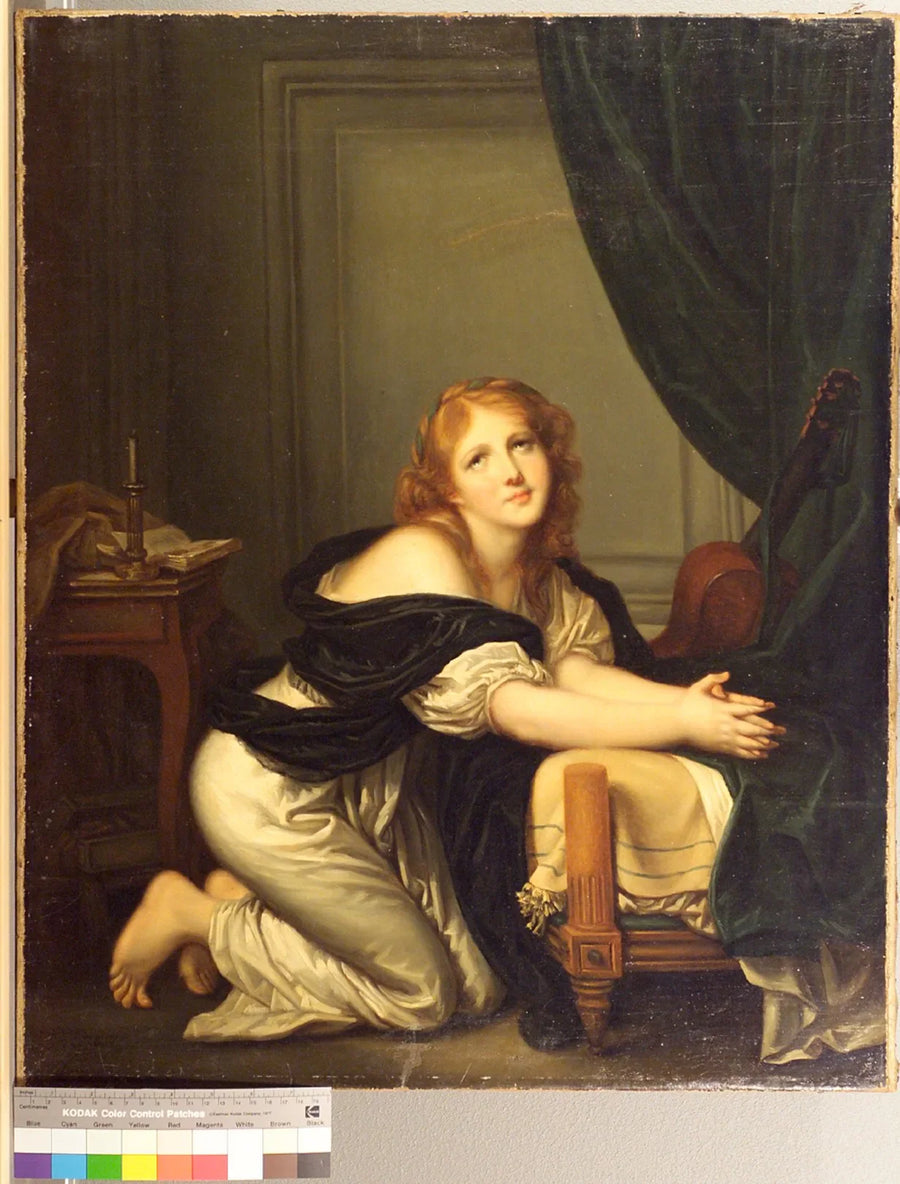 Morgenbønnen. Kopi? Replikk? - Jean-Baptiste Greuze