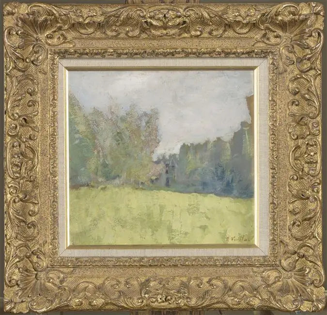 Den grønne engen - Édouard Vuillard