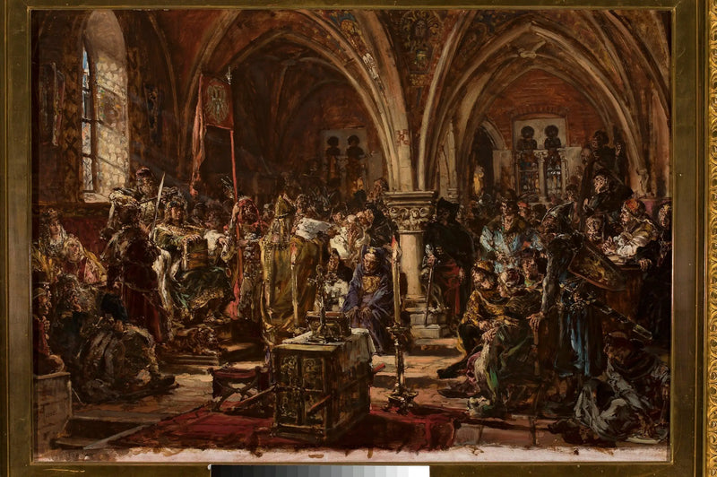 Det første parlamentet i Łęczyca, fra serien «Historie om sivilisasjonen i Polen» - Jan Matejko

Source:
Le premier Parlement de Łęczyca, de la série « Histoire de la civilisation en Pologne » - Jan Matejko
