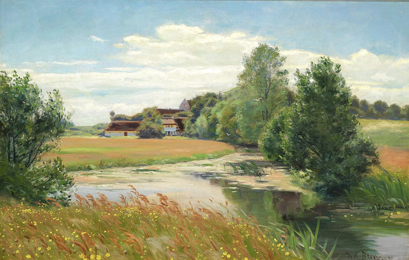 Dalum prestegård på Fyn-øya. - H. A. Brendekilde

Source:
Le presbytère de Dalum sur l'île de Fionie. - H. A. Brendekilde