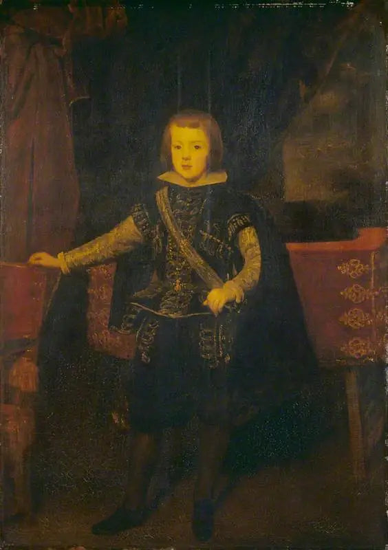Prins Baltasar Carlos i svart og sølv - Diego Velázquez