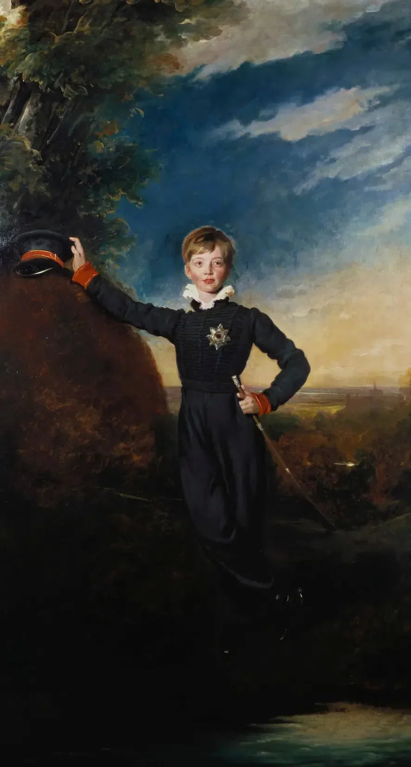 Prins George av Cumberland (1819-1878), senere George V av Hannover, da han fortsatt var barn - Thomas Lawrence