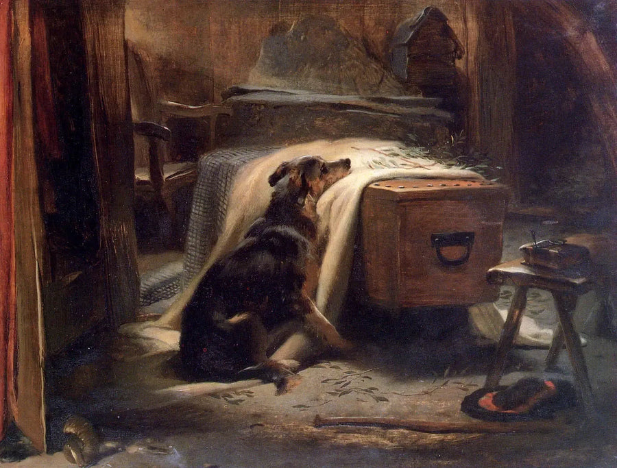 Den viktigste gråtende av den gamle gjeteren - Edwin Henry Landseer

Source:
Le principal pleureur du vieux berger - Edwin Henry Landseer
