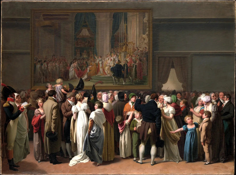 Publikum som ser på «Kroningen» av David på Louvre - Louis-Léopold Boilly

Source:
Le Public regardant le « Couronnement » de David au Louvre - Louis-Léopold Boilly