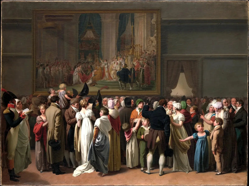 Publikum som ser på «Kroningen» av David på Louvre - Louis-Léopold Boilly

Source:
Le Public regardant le « Couronnement » de David au Louvre - Louis-Léopold Boilly