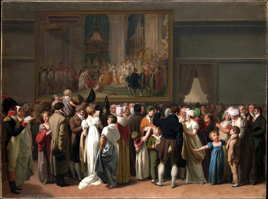 Publikum som ser på «Kroningen» av David på Louvre - Louis-Léopold Boilly

Source:
Le Public regardant le « Couronnement » de David au Louvre - Louis-Léopold Boilly
