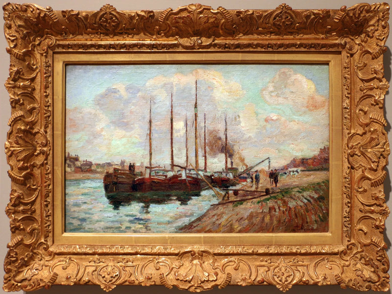 Austerlitz-kaien i Paris - Armand Guillaumin