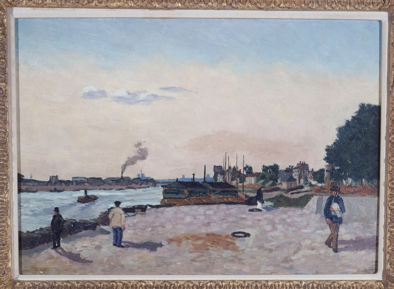 Bercy-kaien, rundt 1874 - Armand Guillaumin