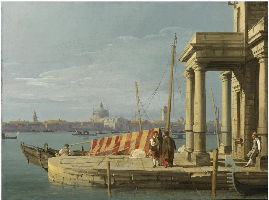 Kaiet ved Douane-punktet - Canaletto

Source:
Le quai de la Pointe de la Douane - Canaletto