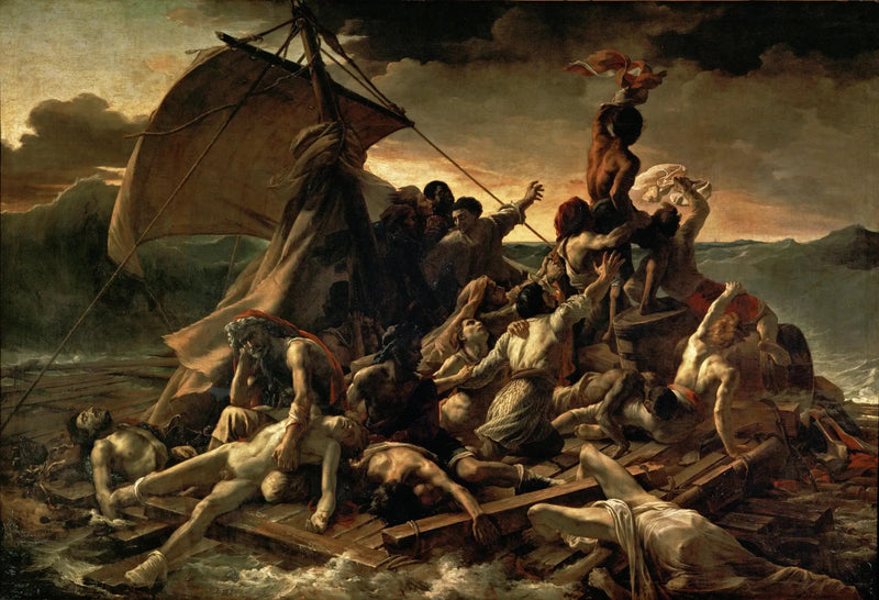 Medusa's Flåte - Théodore Géricault