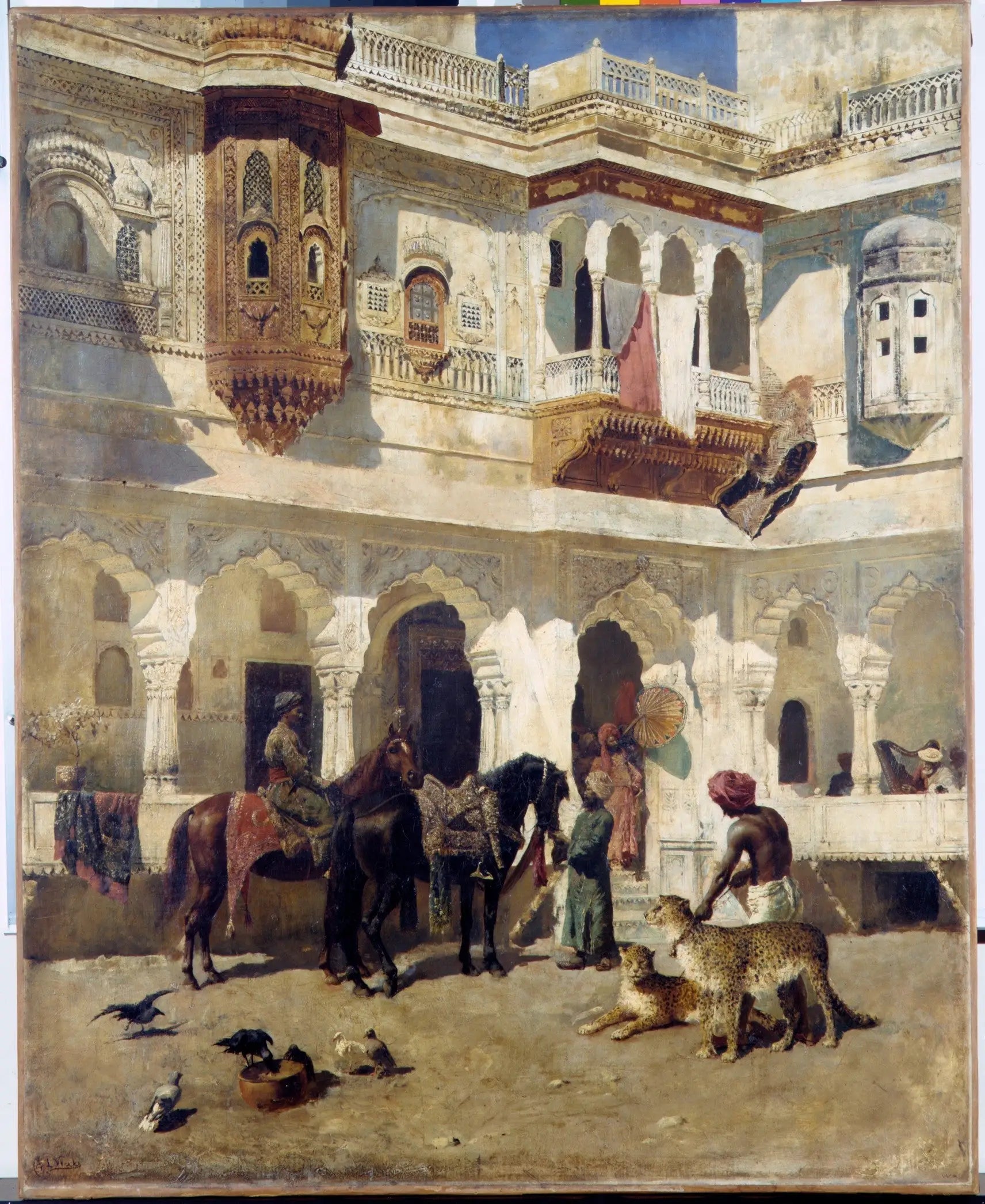 Le Rajah part à la chasse - Edwin Lord Weeks - Alpha Reproduction