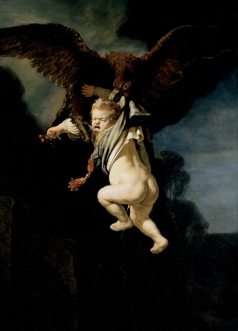 Raptet av Ganymedes - Rembrandt