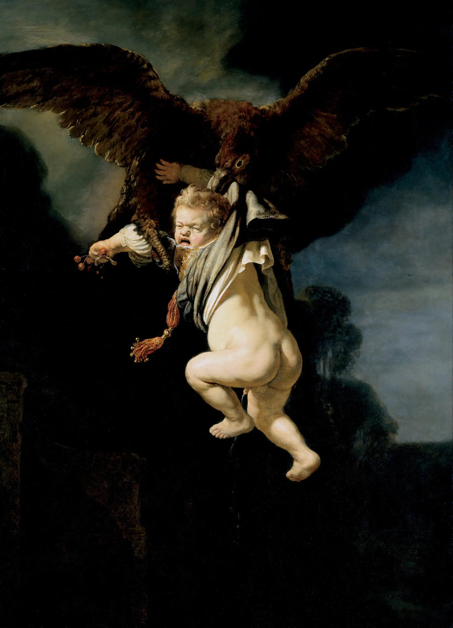 Raptet av Ganymedes - Rembrandt
