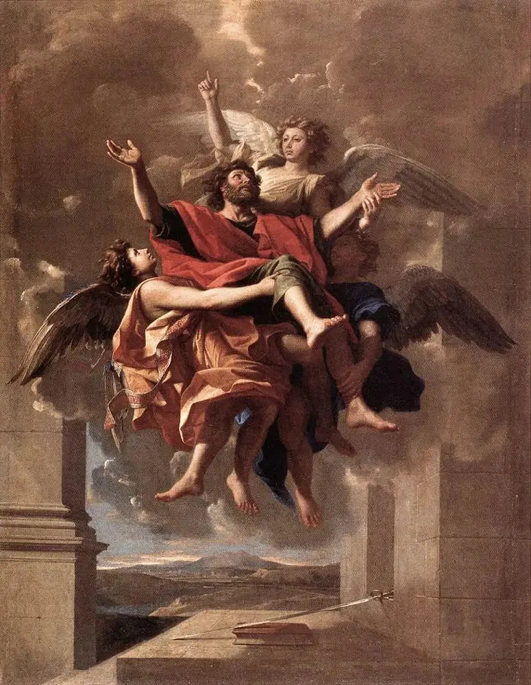 Saint Pauls fortryllelse - Nicolas Poussin