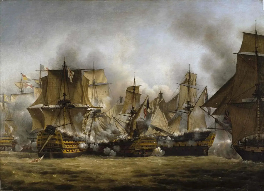 Den formidable ved Trafalgar - Louis-Philippe Crépin

Source:
Le Redoutable à Trafalgar - Louis-Philippe Crépin