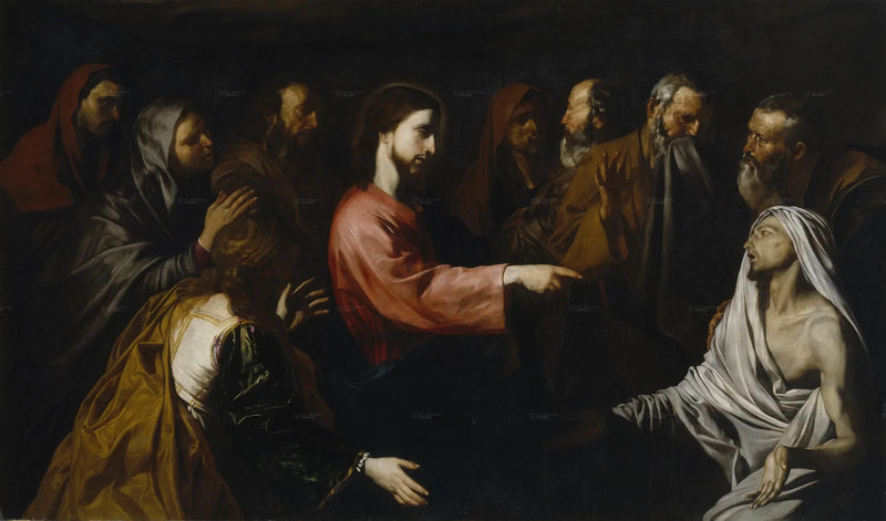 Lazarus Oppstandelse - Jusepe de Ribera