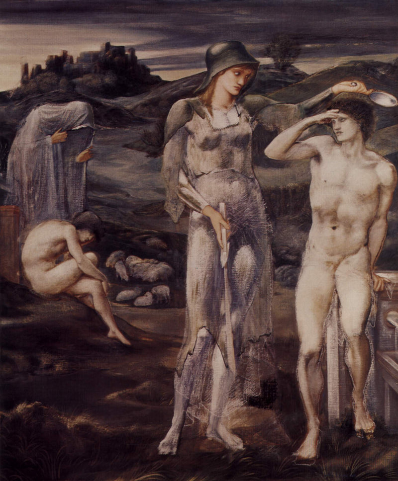 Persée's møte - Edward Burne-Jones