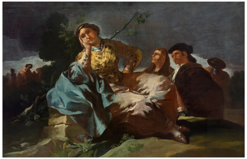 Møtet - Francisco de Goya