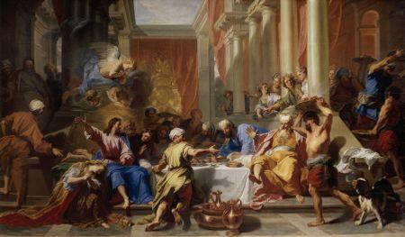 Le Repas chez Simon - Jean-Baptiste Jouvenet - Alpha Reproduction