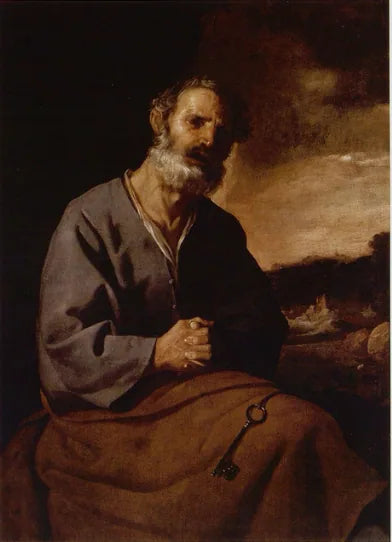 Anger av Sankt Peter - Francisco de Zurbarán