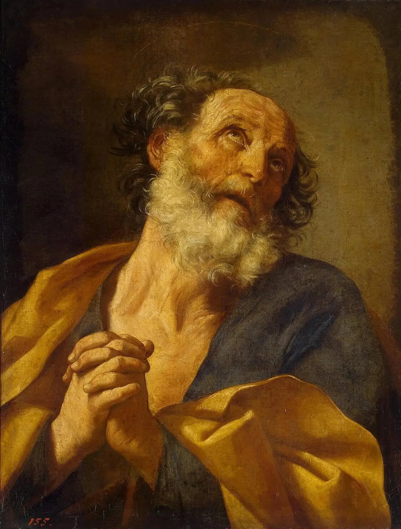 Anger av Sankt Peter - Guido Reni