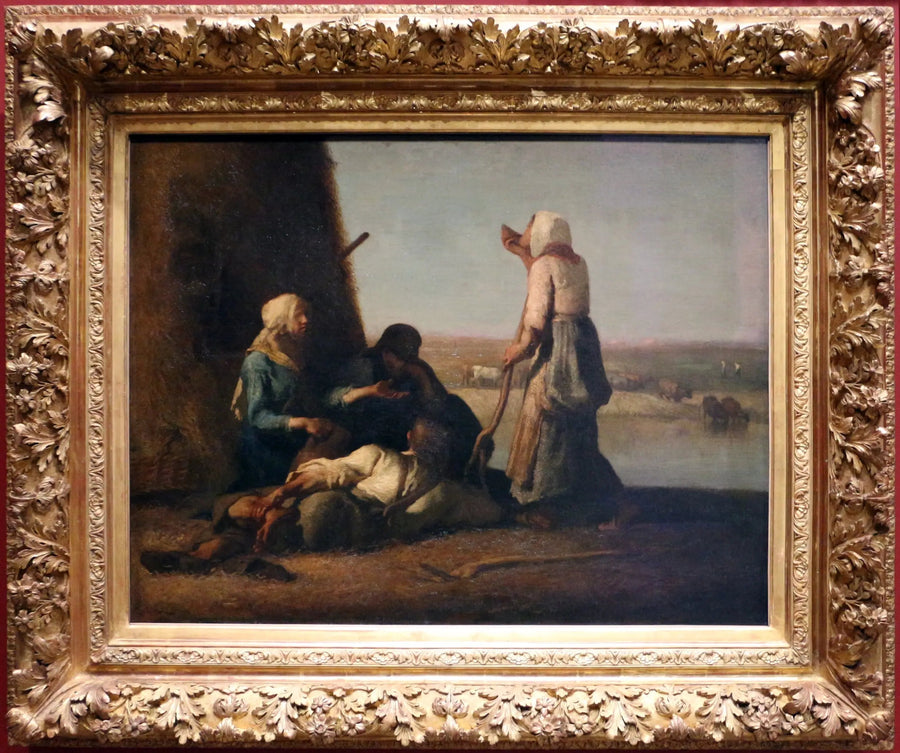 Le Repos des faneurs - Jean-François Millet