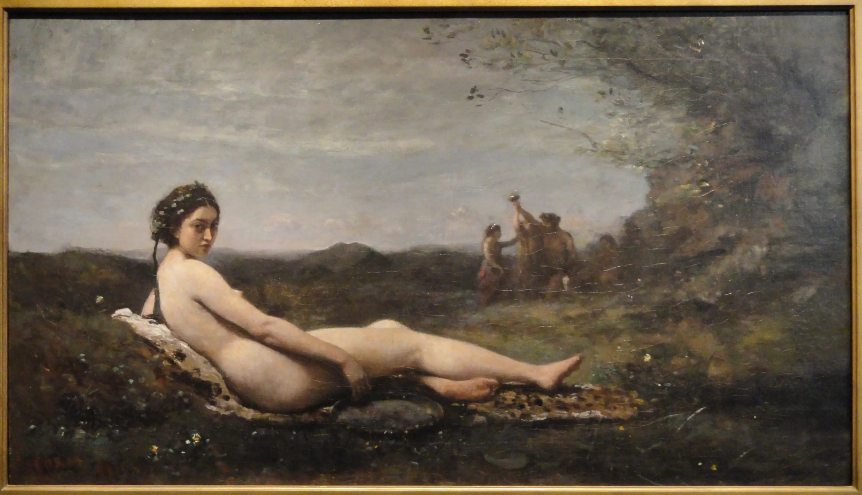 Le Repos - Jean-Baptiste Camille Corot - Alpha Reproduction