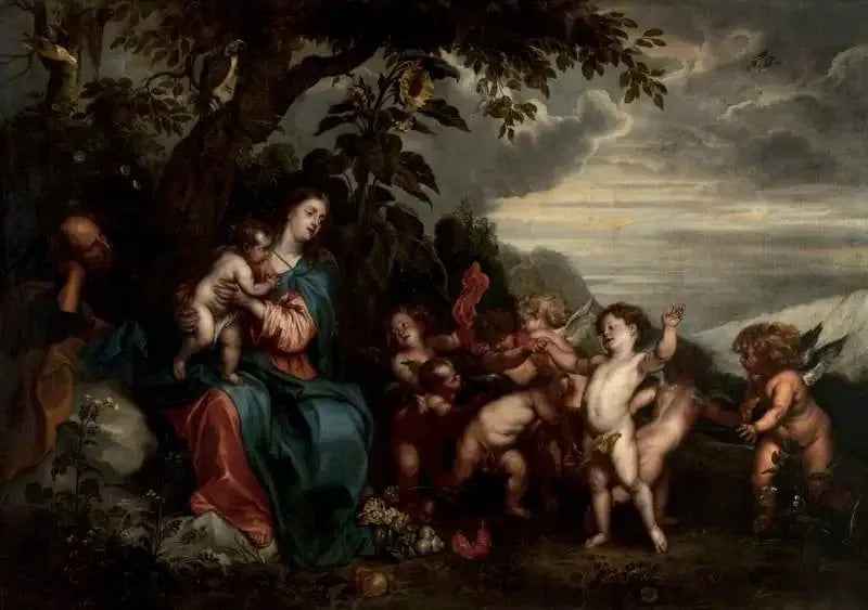 Hvile under flukten til Egypt - Antoine van Dyck

Source:
Le repos pendant la fuite en Égypte - Antoine van Dyck