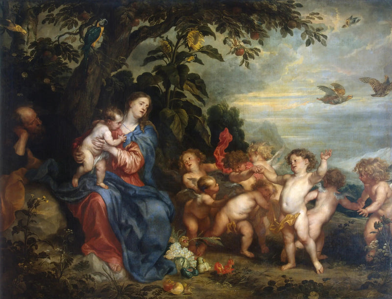 Reposet under flukten til Egypt - Antoine van Dyck

Source:
Le Repos pendant la fuite en Égypte - Antoine van Dyck