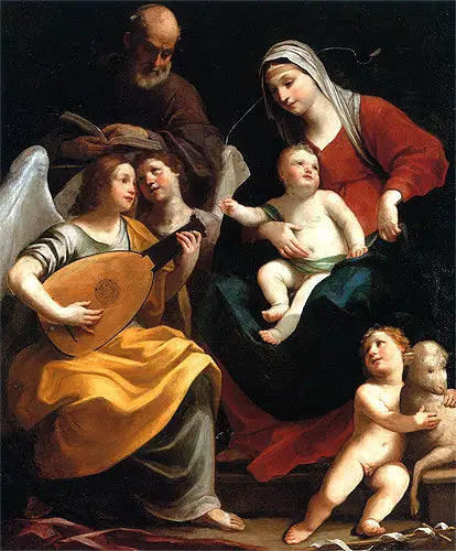 Hvile under flukten til Egypt - Guido Reni