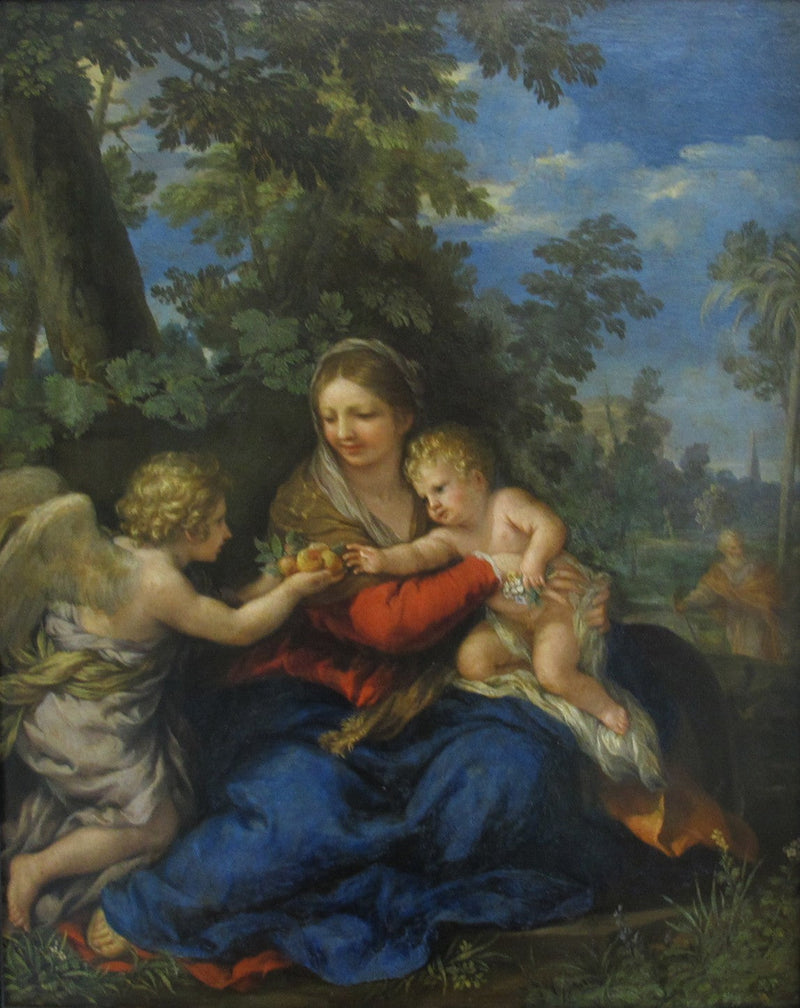 Hvile under flukten til Egypt - Pietro da Cortona