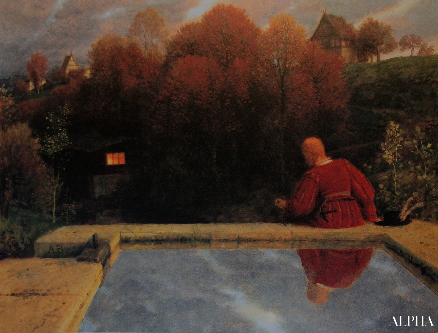 Le retour au pays - Arnold Böcklin - Reproductions de tableaux et peintures haut de gamme