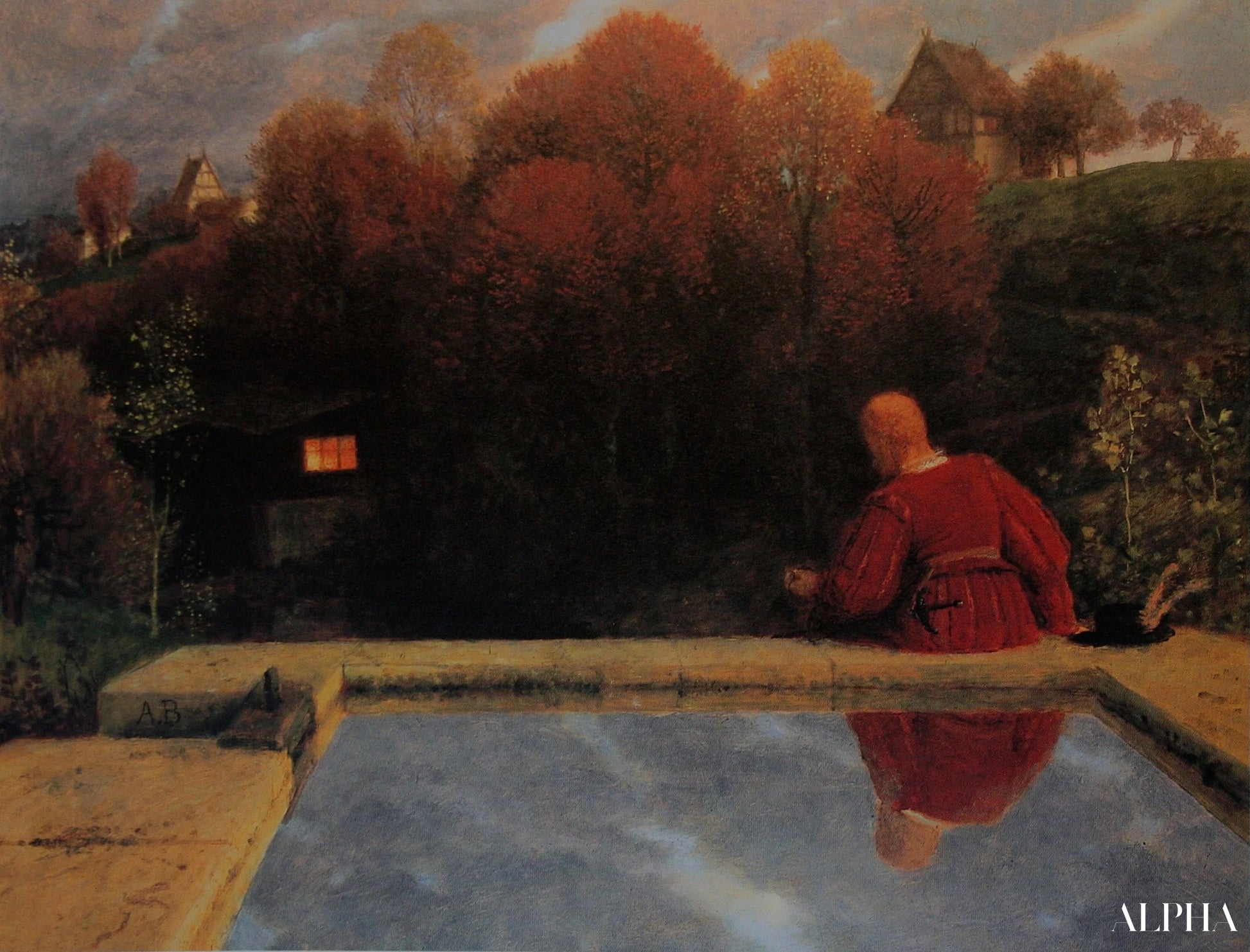 Le retour au pays - Arnold Böcklin - Reproductions de tableaux et peintures haut de gamme