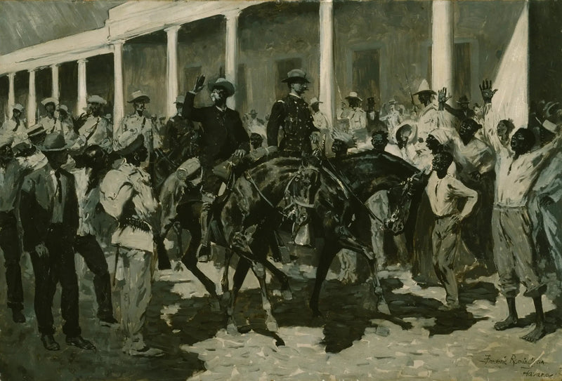 Gomez' tilbakekomst til Havanna - Frederic Remington

Source:
Le retour de Gomez à La Havane - Frederic Remington