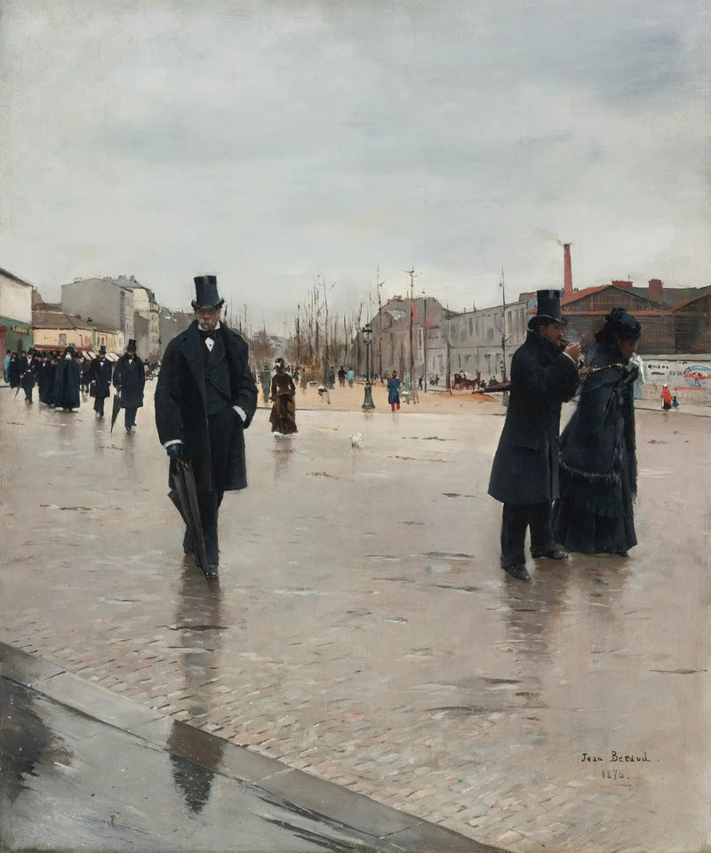 Returneringen av begravelsen - Jean Béraud

Source:
Le Retour de l'enterrement - Jean Béraud