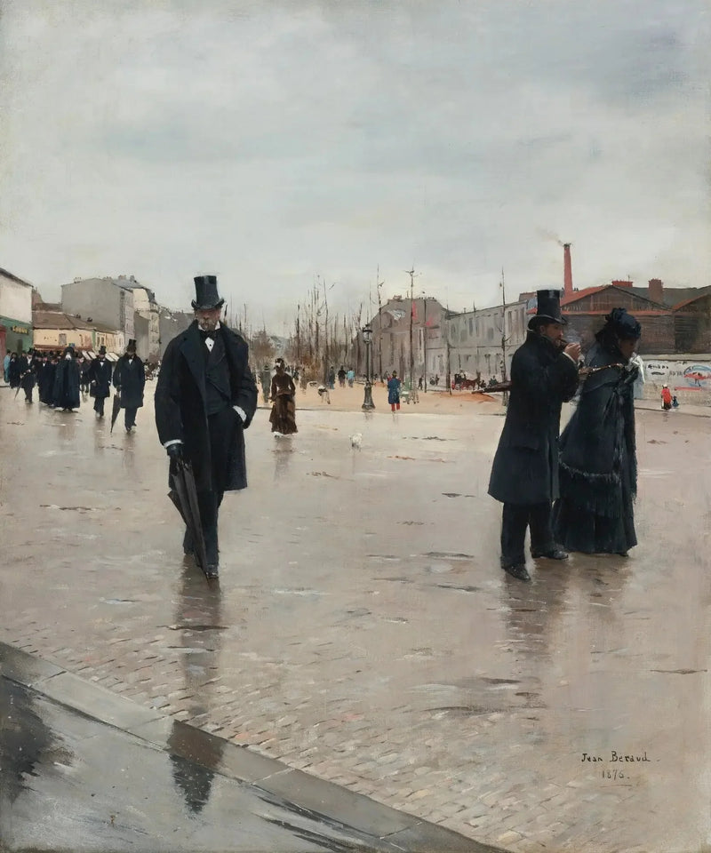 Returneringen av begravelsen - Jean Béraud

Source:
Le Retour de l'enterrement - Jean Béraud