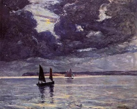 Returneringen av fiskebåtene - Maxime Maufra