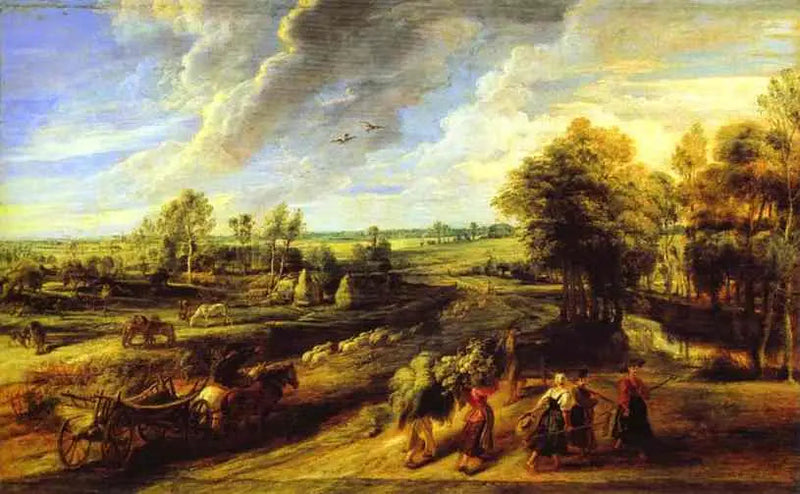 Landarbeidernes tilbakekomst - Peter Paul Rubens