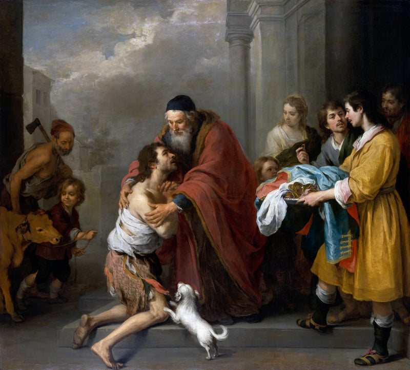 Den bortkomne sønnens hjemkomst - Bartolomé Esteban Murillo

Source:
Le Retour du fils prodigue - Bartolomé Esteban Murillo