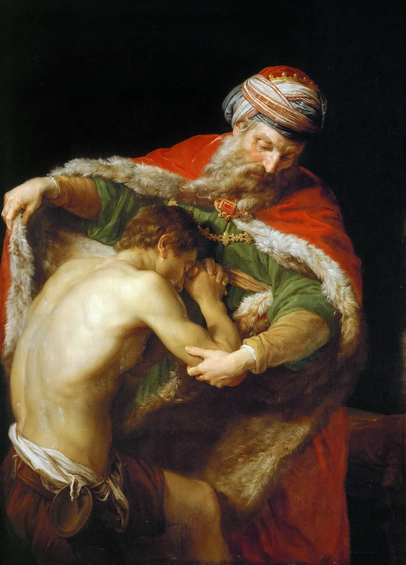 Den bortkomne sønnens hjemkomst - Pompeo Batoni