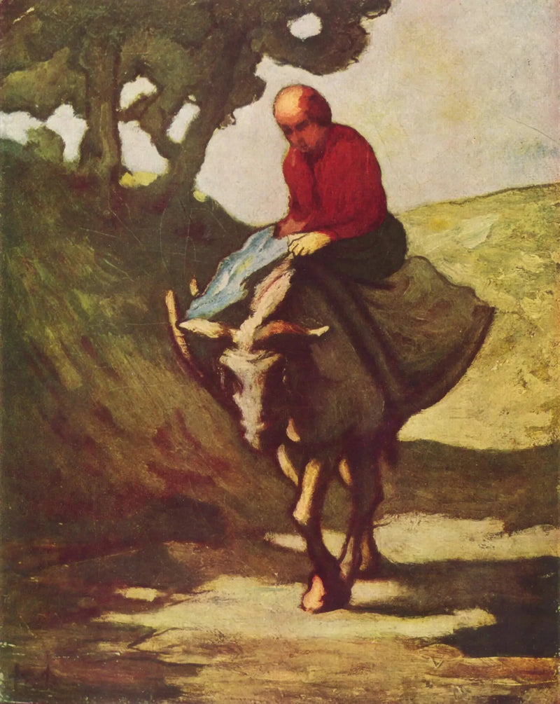 Markedets tilbakekomst - Honoré Daumier