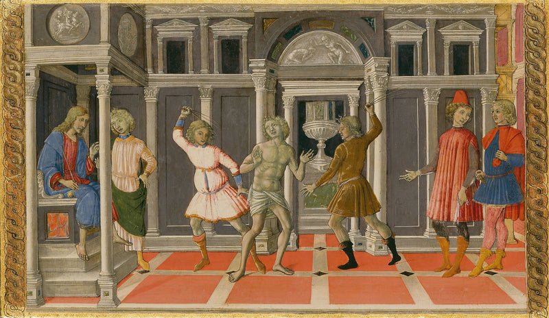 Saint Jérômes drøm - Matteo di Giovanni