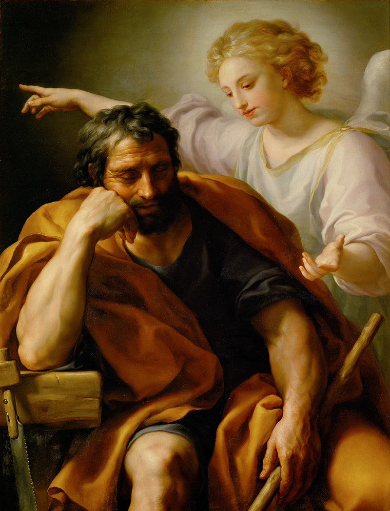 Saint Josephs drøm - Anton Raphael Mengs