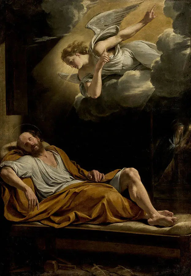 Saint Josephs drøm - Philippe de Champaigne